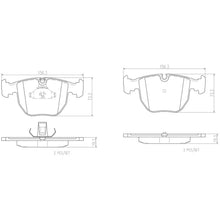 Load image into Gallery viewer, KT00A83 Brembo Ceramic Brake Pad and UV Coated Vented  Brake Disc Kit Brembo Brake Canada