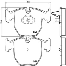 Load image into Gallery viewer, KT04401 Brembo Low-Met Brake Pad and UV Coated Vented  Brake Disc Kit Brembo Brake Canada