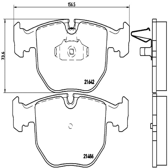 KT04401 Brembo Low-Met Brake Pad and UV Coated Vented  Brake Disc Kit Brembo Brake Canada