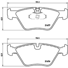 Load image into Gallery viewer, KT04457 Brembo Low-Met Brake Pad and UV Coated Vented  Brake Disc Kit Brembo Brake Canada