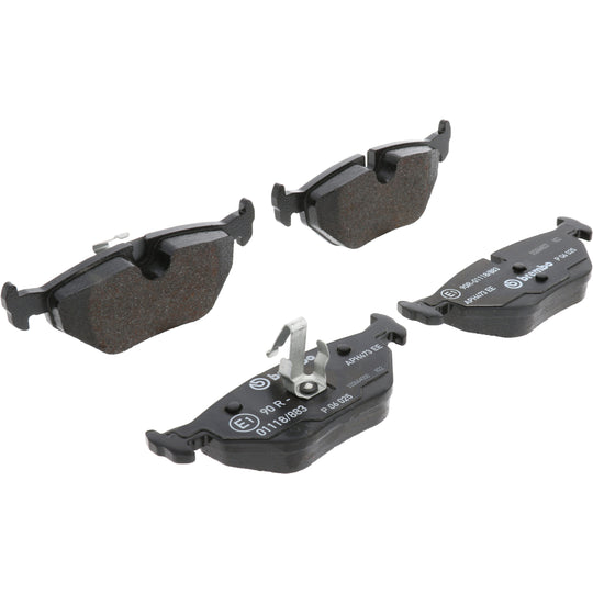 KT04462 Brembo Low-Met Brake Pad and UV Coated Solid  Brake Disc Kit Brembo Brake Canada