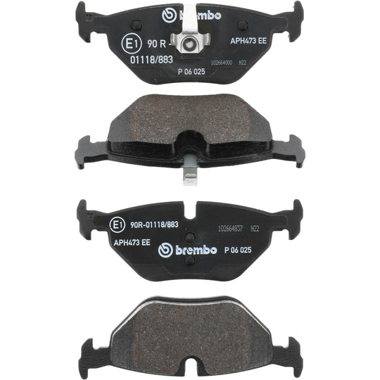 KT04462 Brembo Low-Met Brake Pad and UV Coated Solid  Brake Disc Kit Brembo Brake Canada