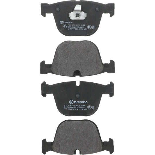KT04395 Brembo Low-Met Brake Pad and UV Coated Vented  Brake Disc Kit Brembo Brake Canada
