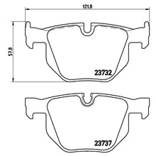 Load image into Gallery viewer, P06033X Brembo XTRA Low-Met Disc Brake Pad Set Brembo Brake Canada