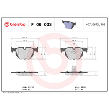 Load image into Gallery viewer, KT04407 Brembo Low-Met Brake Pad and UV Coated Vented  Brake Disc Kit Brembo Brake Canada