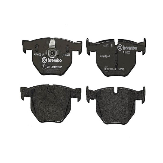 KT04406 Brembo Low-Met Brake Pad and UV Coated Vented  Brake Disc Kit Brembo Brake Canada