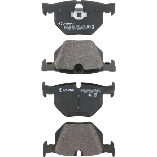 KT04406 Brembo Low-Met Brake Pad and UV Coated Vented  Brake Disc Kit Brembo Brake Canada