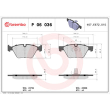 Load image into Gallery viewer, KT04515 Brembo Low-Met Brake Pad and Composite Vented  Brake Disc Kit Brembo Brake Canada