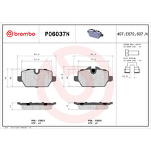 Charger l'image dans la galerie, KT00B88 Brembo Ceramic Brake Pad and UV Coated Solid  Brake Disc Kit Brembo Brake Canada