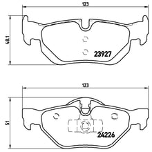 Load image into Gallery viewer, P06038X Brembo XTRA Low-Met Disc Brake Pad Set Brembo Brake Canada