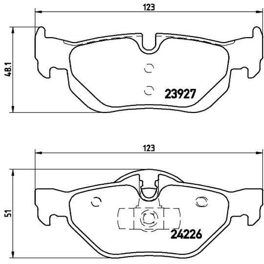 KT04043 Brembo Low-Met Brake Pad and UV Coated Vented  Brake Disc Kit Brembo Brake Canada