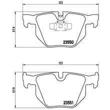Load image into Gallery viewer, P06039X Brembo XTRA Low-Met Disc Brake Pad Set Brembo Brake Canada