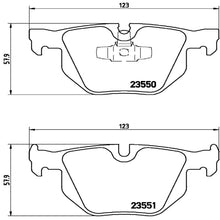 Load image into Gallery viewer, P06039 Brembo Premium Low-Met OE Equivalent Pad Brembo Brake Canada