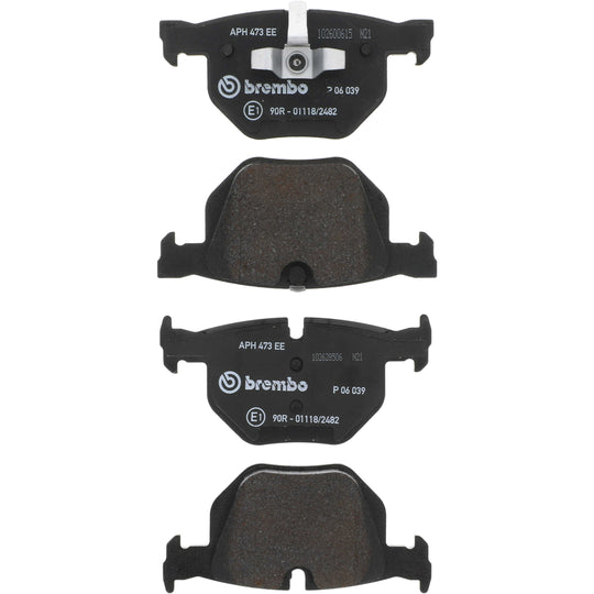 P06039 Brembo Premium Low-Met OE Equivalent Pad Brembo Brake Canada