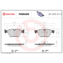 Charger l'image dans la galerie, KT00035 Brembo Disc Brake Kit Brembo Brake Canada