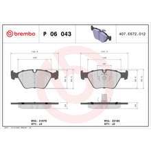 Load image into Gallery viewer, KT04441 Brembo Low-Met Brake Pad and UV Coated Vented  Brake Disc Kit Brembo Brake Canada