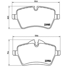 Load image into Gallery viewer, P06051X Brembo XTRA Low-Met Disc Brake Pad Set Brembo Brake Canada