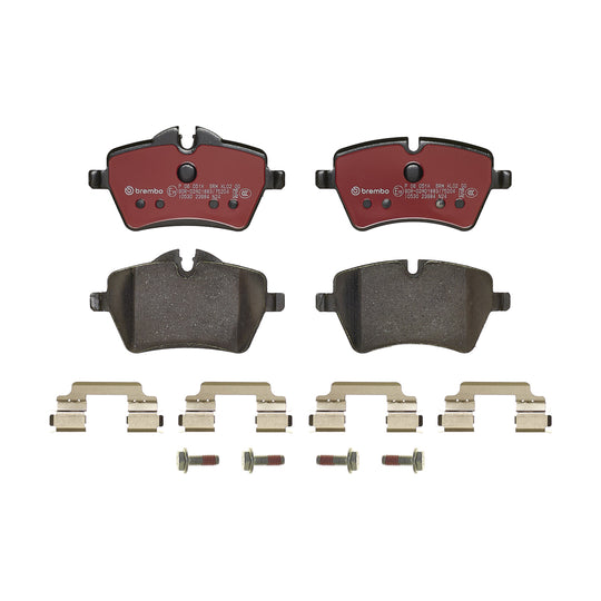 P06051X Brembo XTRA Low-Met Disc Brake Pad Set Brembo Brake Canada