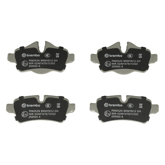 P06052N Brembo PRIME Ceramic Disc Brake Pad Set Brembo Brake Canada