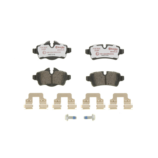 P06052X Brembo XTRA Low-Met Disc Brake Pad Set Brembo Brake Canada