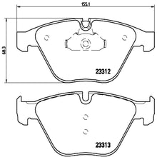 Load image into Gallery viewer, KT04250 Low-Met Brake Pad and UV Coated Vented  Brake Disc Kit Brembo Canada