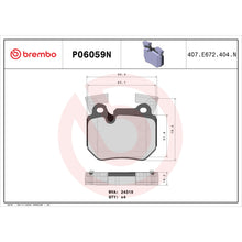 Load image into Gallery viewer, KT00A95 Brembo Ceramic Brake Pad and UV Coated Vented  Brake Disc Kit Brembo Brake Canada