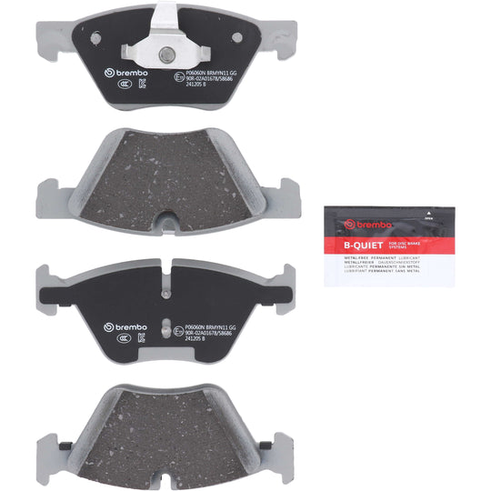 KT00A64 Brembo Ceramic Brake Pad and Composite Vented  Brake Disc Kit Brembo Brake Canada