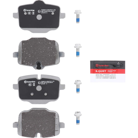 KT00710 Brembo Ceramic Brake Pad and UV Coated Vented  Brake Disc Kit Brembo Brake Canada