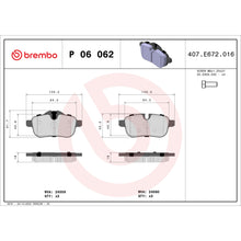Load image into Gallery viewer, KT04464 Brembo Low-Met Brake Pad and UV Coated Vented  Brake Disc Kit Brembo Brake Canada