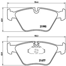 Load image into Gallery viewer, KT04458 Brembo Low-Met Brake Pad and UV Coated Vented  Brake Disc Kit Brembo Brake Canada