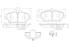 Load image into Gallery viewer, P06067N Brembo PRIME Ceramic Disc Brake Pad Set Brembo Brake Canada
