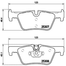 Load image into Gallery viewer, P06071X Brembo XTRA Low-Met Disc Brake Pad Set Brembo Brake Canada