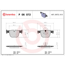 Charger l'image dans la galerie, KT04422 Brembo Low-Met Brake Pad and UV Coated Vented  Brake Disc Kit Brembo Brake Canada