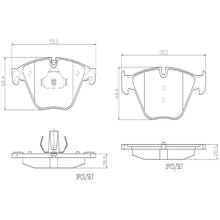 Load image into Gallery viewer, KT00A74 Brembo Ceramic Brake Pad and Composite Vented  Brake Disc Kit Brembo Brake Canada