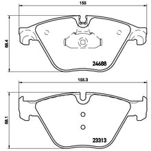 Load image into Gallery viewer, KT04493 Brembo Low-Met Brake Pad and Composite Vented  Brake Disc Kit Brembo Brake Canada