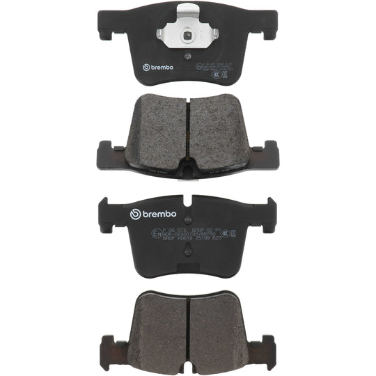 KT04473 Brembo Low-Met Brake Pad and Composite PVT Drilled and Slotted Brake Disc Kit Brembo Brake Canada