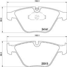 Load image into Gallery viewer, KT04526 Brembo Low-Met Brake Pad and Composite Vented  Brake Disc Kit Brembo Brake Canada