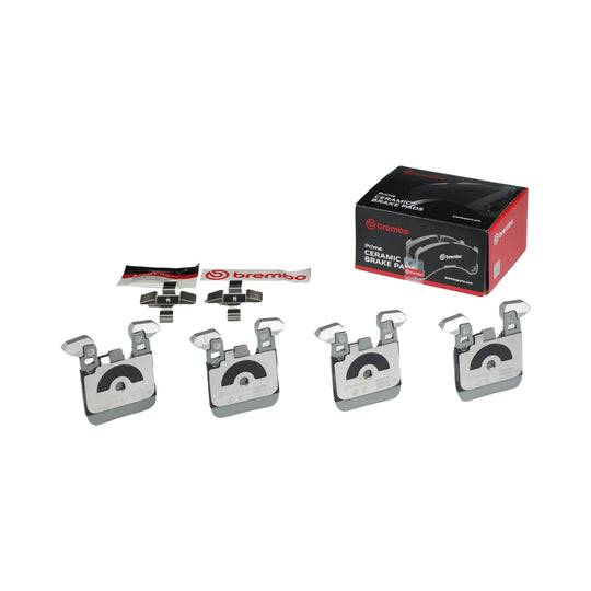 KT00711 Brembo Ceramic Brake Pad and Composite Vented Drilled and Slotted Brake Disc Kit Brembo Brake Canada