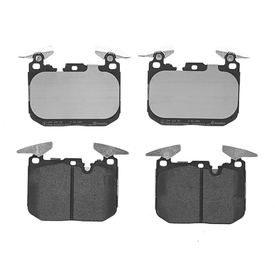 KT04375 Brembo Low-Met Brake Pad and UV Coated Vented  Brake Disc Kit Brembo Brake Canada