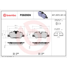 Load image into Gallery viewer, KT00C29 Brembo Ceramic Brake Pad and UV Coated Solid  Brake Disc Kit Brembo Brake Canada