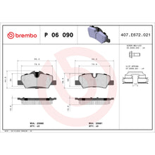 Load image into Gallery viewer, KT04527 Brembo Low-Met Brake Pad and UV Coated Solid  Brake Disc Kit Brembo Brake Canada