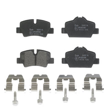 Load image into Gallery viewer, KT04527 Brembo Low-Met Brake Pad and UV Coated Solid  Brake Disc Kit Brembo Brake Canada