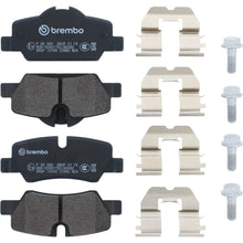 Load image into Gallery viewer, KT04527 Brembo Low-Met Brake Pad and UV Coated Solid  Brake Disc Kit Brembo Brake Canada