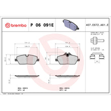Charger l'image dans la galerie, KT08011 Brembo Beyond EV Disc Brake Pad Kit Brembo Brake Canada