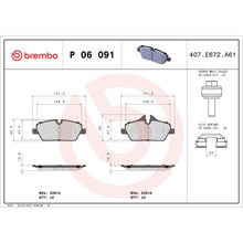 Load image into Gallery viewer, KT04352 Brembo Low-Met Brake Pad and UV Coated Vented  Brake Disc Kit Brembo Brake Canada