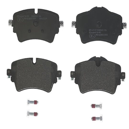 KT04366 Brembo Low-Met Brake Pad and UV Coated Vented  Brake Disc Kit Brembo Brake Canada