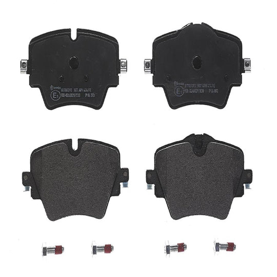 KT04355 Brembo Low-Met Brake Pad and UV Coated Vented  Brake Disc Kit Brembo Brake Canada