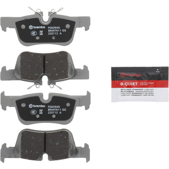 KT00880 Brembo Ceramic Brake Pad and UV Coated Solid  Brake Disc Kit Brembo Brake Canada