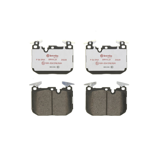 P06096X Brembo XTRA Low-Met Disc Brake Pad Set Brembo Brake Canada