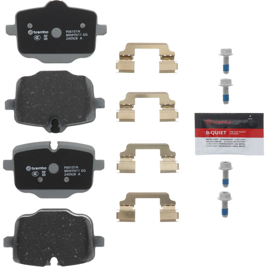 KT00824 Brembo Ceramic Brake Pad and Composite Vented  Brake Disc Kit Brembo Brake Canada